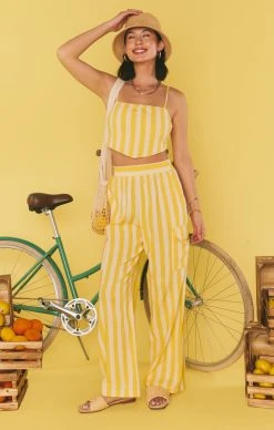 Show Me Your Mumu Scarf Top ~ Sunny Stripe