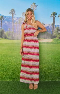 Show Me Your Mumu Nice Midi ~ Riviera Zigzag Crochet -Fashion Womens Discount Store MS3 5655 KN99 04