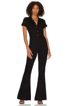 Show Me Your Mumu Everhart Jumpsuit Pitch Black