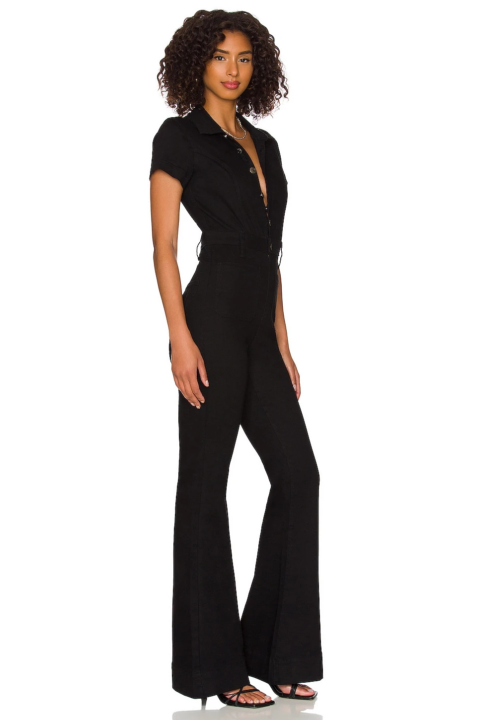 Show Me Your Mumu Everhart Jumpsuit Pitch Black 4 Show Me Your Mumu Everhart Jumpsuit Pitch Black - Image 2