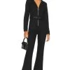 Show Me Your Mumu Augusta Jumpsuit Pitch Black -Fashion Womens Discount Store SHOW WC37 V1
