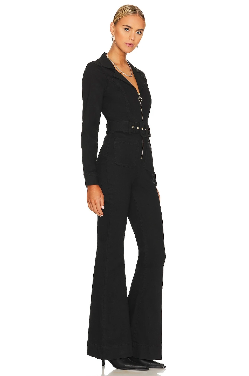 Show Me Your Mumu Augusta Jumpsuit Pitch Black 4 Show Me Your Mumu Augusta Jumpsuit Pitch Black - Image 2