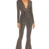 Show Me Your Mumu Martina Jumpsuit Squiggle Sparkle