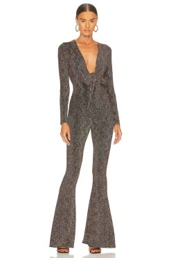 Show Me Your Mumu Martina Jumpsuit Squiggle Sparkle