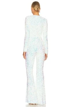Show Me Your Mumu Martina Jumpsuit Iridescent Sequins -Fashion Womens Discount Store SHOW WC40 V3