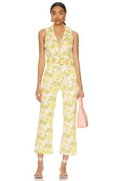 Show Me Your Mumu Jacksonville Cropped Jumpsuit Fresh Floral
