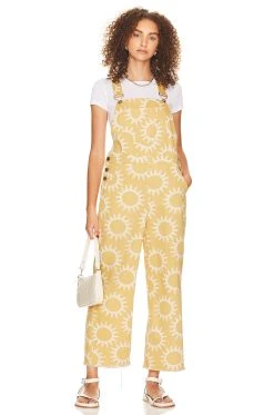 Show Me Your Mumu Marfa Overalls Paradise Sun
