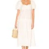 Show Me Your Mumu VESTIDO MIDI ODETTE White
