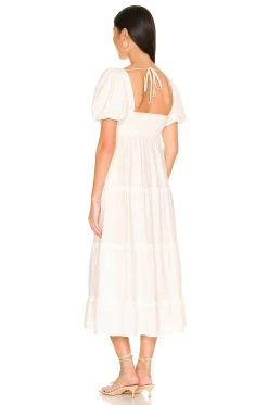 Show Me Your Mumu VESTIDO MIDI ODETTE White 8 Show Me Your Mumu VESTIDO MIDI ODETTE White -Fashion Womens Discount Store SHOW WD474 V3