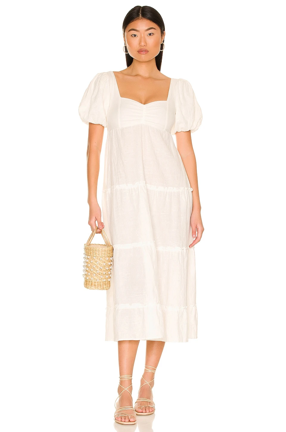 Show Me Your Mumu VESTIDO MIDI ODETTE White 6 Show Me Your Mumu VESTIDO MIDI ODETTE White - Image 4