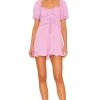Show Me Your Mumu Sophie Mini Dress Bright Lilac -Fashion Womens Discount Store SHOW WD512 V1