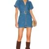 Show Me Your Mumu VESTIDO OXFORD Stormy Blue 2 Show Me Your Mumu VESTIDO OXFORD Stormy Blue -Fashion Womens Discount Store SHOW WD517 V1