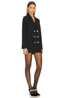 Show Me Your Mumu Bling Blazer Dress Black 7 Show Me Your Mumu Bling Blazer Dress Black -Fashion Womens Discount Store SHOW WD543 V2