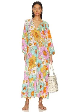 Show Me Your Mumu Birdie Maxi Dress Flower Market