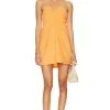 Show Me Your Mumu Outgoing Mini Dress Orange Terry 1 Show Me Your Mumu Outgoing Mini Dress Orange Terry -Fashion Womens Discount Store SHOW WD559 V1 1