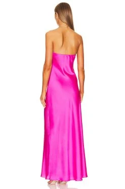 Show Me Your Mumu Taylor Tube Dress Hot Pink -Fashion Womens Discount Store SHOW WD568 V3