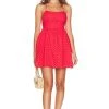 Show Me Your Mumu Out Of Town Mini Dress Red