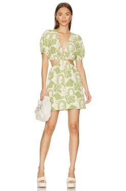 Show Me Your Mumu Jessa Mini Dress Desert Sands