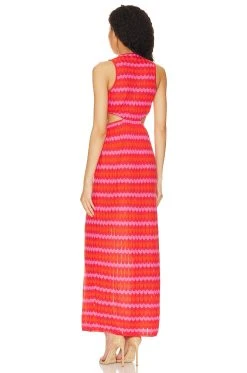 Show Me Your Mumu Maizy Cut Out Dress Paradise Island -Fashion Womens Discount Store SHOW WD587 V3