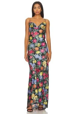 Show Me Your Mumu Low Back Gown Charm Peony Luxe