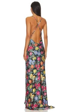 Show Me Your Mumu Low Back Gown Charm Peony Luxe 7 Show Me Your Mumu Low Back Gown Charm Peony Luxe -Fashion Womens Discount Store SHOW WD603 V3