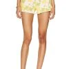 Show Me Your Mumu Arizona High Waisted Shorts Fresh Floral -Fashion Womens Discount Store SHOW WF117 V1