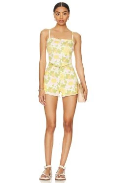 Show Me Your Mumu Arizona High Waisted Shorts Fresh Floral 9 Show Me Your Mumu Arizona High Waisted Shorts Fresh Floral -Fashion Womens Discount Store SHOW WF117 V4