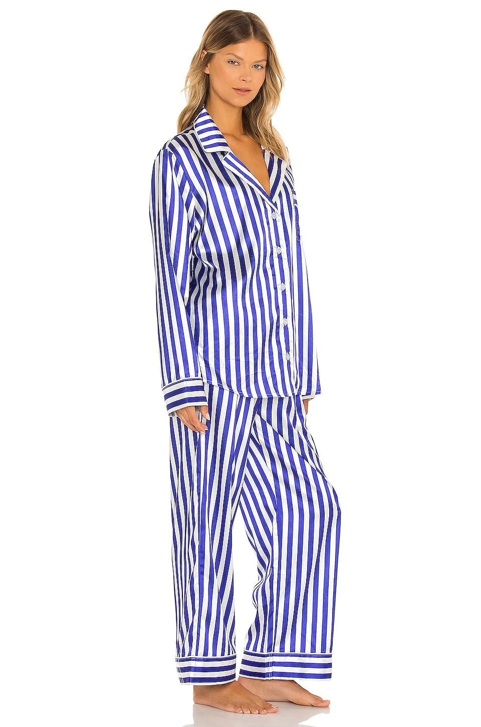 Show Me Your Mumu Classic PJ Set Blue 4 Show Me Your Mumu Classic PJ Set Blue - Image 2