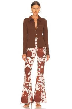 Show Me Your Mumu Cam Cam Bells Pant Holy Cow -Fashion Womens Discount Store SHOW WJ11 V4