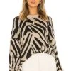 Show Me Your Mumu Duke Sweater Tiger 2 Show Me Your Mumu Duke Sweater Tiger -Fashion Womens Discount Store SHOW WK106 V1
