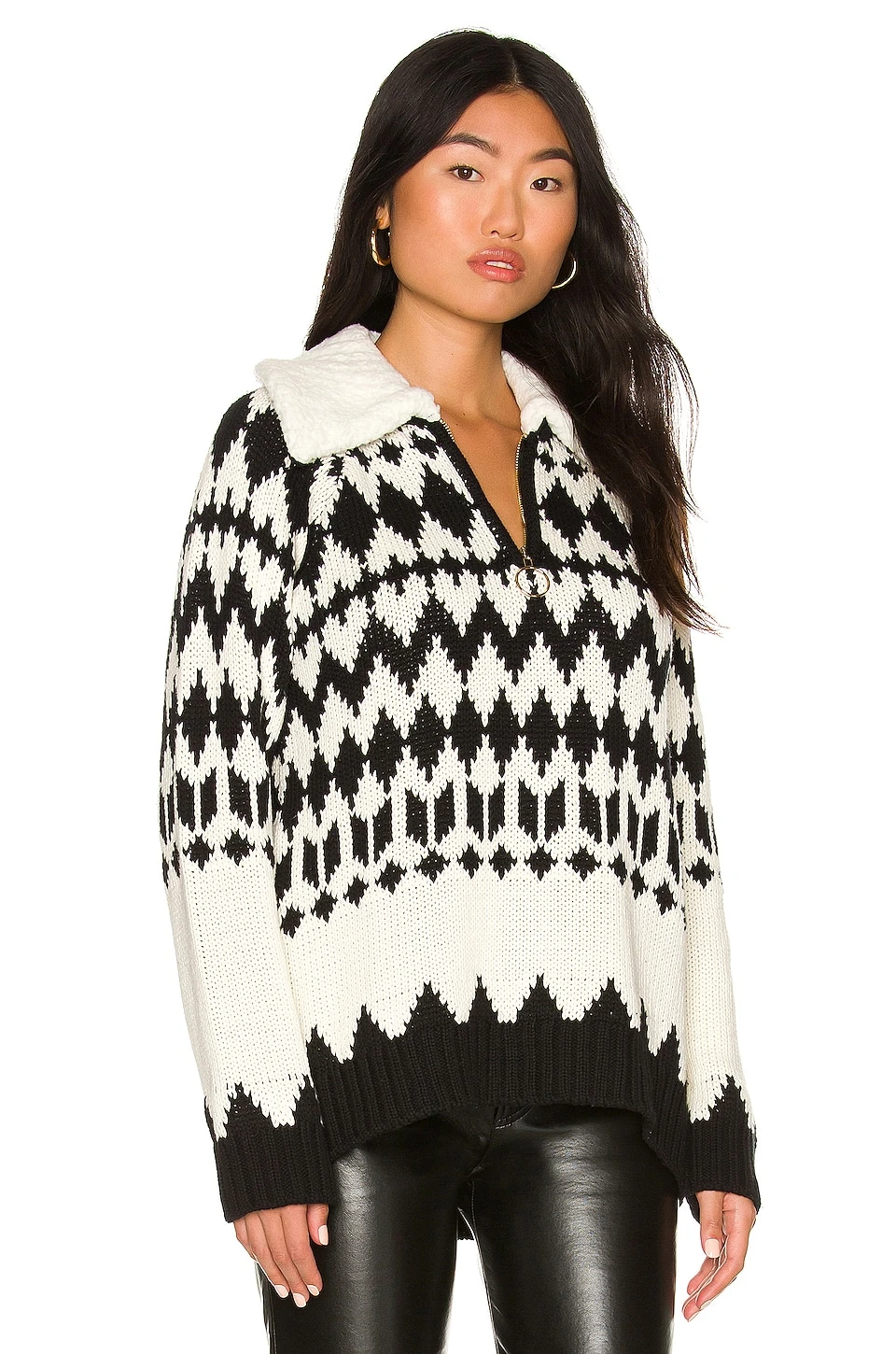 Show Me Your Mumu Sun Valley Pullover White 4 Show Me Your Mumu Sun Valley Pullover White - Image 2