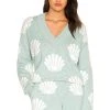 Show Me Your Mumu Gilligan Sweater Tossed Seashell -Fashion Womens Discount Store SHOW WK116 V1