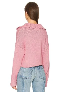 Show Me Your Mumu Crawford Collared Sweater Pink Knit 8 Show Me Your Mumu Crawford Collared Sweater Pink Knit -Fashion Womens Discount Store SHOW WK125 V3