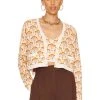 Show Me Your Mumu Carti Cardi Honey Wildflower Knit -Fashion Womens Discount Store SHOW WK129 V1