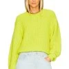Show Me Your Mumu Bail Sweater Lime 2 Show Me Your Mumu Bail Sweater Lime -Fashion Womens Discount Store SHOW WK133 V1