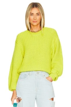 Show Me Your Mumu Bail Sweater Lime