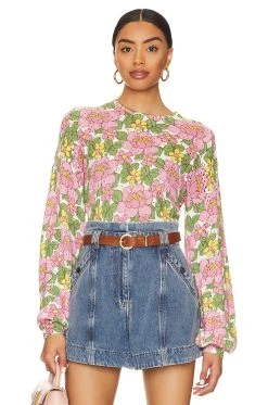 Show Me Your Mumu Vienna Sweater Fresh Floral