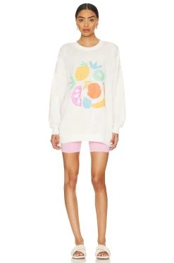 Show Me Your Mumu James Sweatshirt Fruit Graphic 9 Show Me Your Mumu James Sweatshirt Fruit Graphic -Fashion Womens Discount Store SHOW WK150 V4