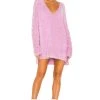 Show Me Your Mumu Cozy Forever Sweater Pretty Pink Knit -Fashion Womens Discount Store SHOW WK80 V1