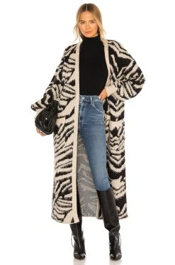 Show Me Your Mumu Out And About Cardigan Tigre Knit