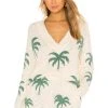 Show Me Your Mumu Gilligan Sweater Palm Tree Knit -Fashion Womens Discount Store SHOW WK85 V1