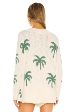 Show Me Your Mumu Gilligan Sweater Palm Tree Knit -Fashion Womens Discount Store SHOW WK85 V3