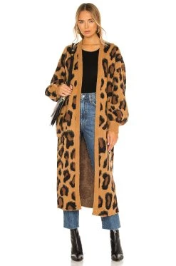 Show Me Your Mumu Out And About Cardigan Tigre Knit -Fashion Womens Discount Store SHOW WK88 V1
