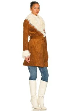 Show Me Your Mumu Penny Lane Coat Sienna Corduroy -Fashion Womens Discount Store SHOW WO28 V3