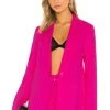Show Me Your Mumu Major Blazer Hot Pink -Fashion Womens Discount Store SHOW WO52 V1