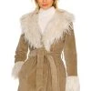 Show Me Your Mumu Penny Lane Coat Beige 2 Show Me Your Mumu Penny Lane Coat Beige -Fashion Womens Discount Store SHOW WO58 V1