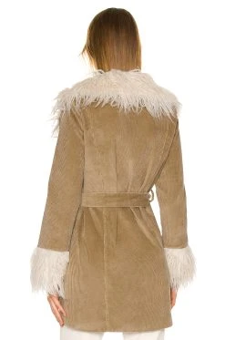 Show Me Your Mumu Penny Lane Coat Beige -Fashion Womens Discount Store SHOW WO58 V4
