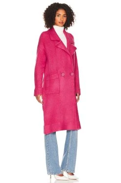 Show Me Your Mumu Melrose Sweater Jacket Hot Pink -Fashion Womens Discount Store SHOW WO68 V3