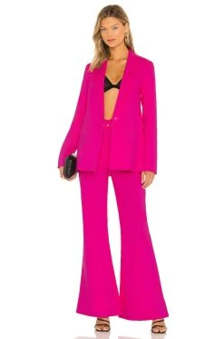 Show Me Your Mumu DJ Flare Pant Hot Pink -Fashion Womens Discount Store SHOW WP102 V4