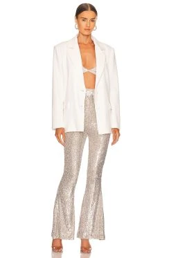 Show Me Your Mumu Mercury Bells Platinum Sequins -Fashion Womens Discount Store SHOW WP105 V4